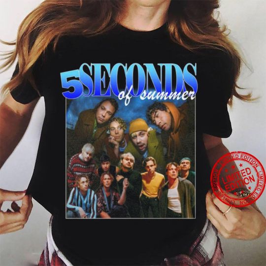 Discover 5 Seconds of Summer 5SOS Album Tshirt