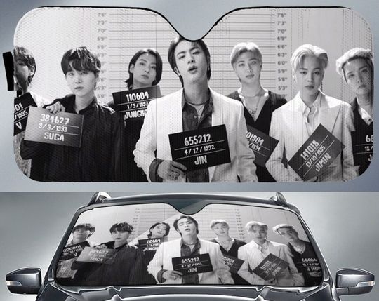 Discover BTS Auto Car Sun Shade