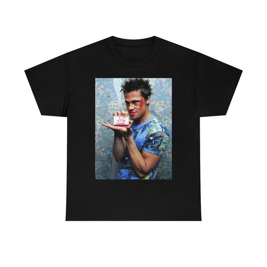 Discover Fight Club Brad Pitt Unisex Graphic Tshirt