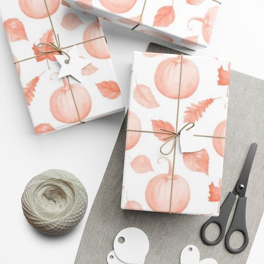 Discover Fall Gift Wrapping Paper
