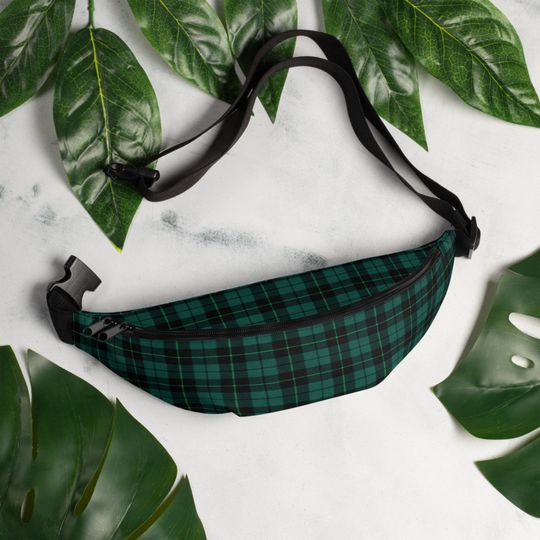 Discover Green Tartan PLAID FANNY PACK