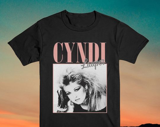 Discover Cyndi Lauper Shirt Vintage 90s Tees