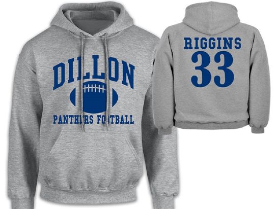 Discover Dillon Panthers Friday Night Lights Riggins Hoodie Unisex