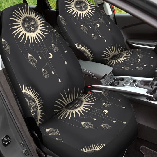Discover Dark Celestial Car Seat Covers