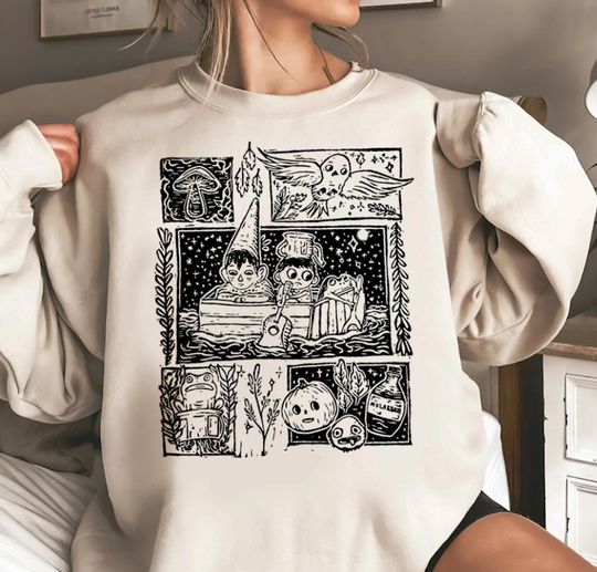 Discover Pottsfield Harvest Festival Sweatshirt, Over The Garden Wall Sweater