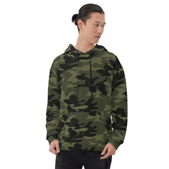 Discover Green Camo 3D Hoodie