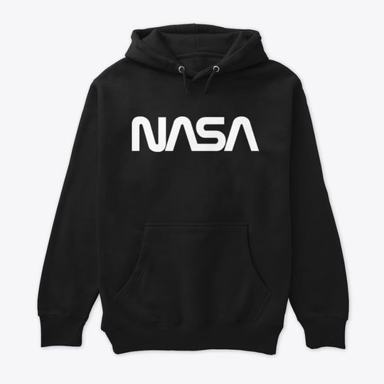 Discover NASA Worm Logo Hoodie, Space NASA Hooded