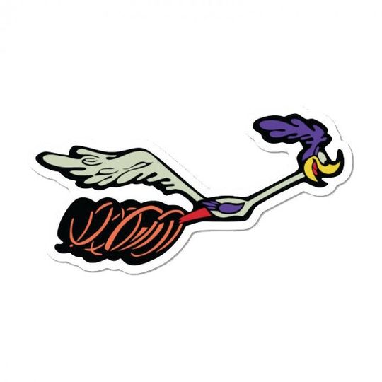 Discover Plymouth Road Runner Vinyl Die Cut Decal 5 Inch Stickers