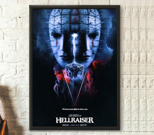 Discover Horror Movie Hellraiser 2022 Poster, Hellraiser Movie Poster