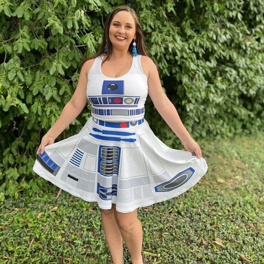 Discover The "Droid" Skater Skirt