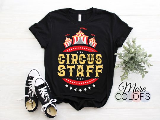 Discover Circus Staff Costume Carnival Vintage T-Shirt