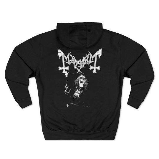 Discover Mayhem Hoodie Dead Per Ohlin Norwegian Black Metal Euronymous Necrobutcher Burzum
