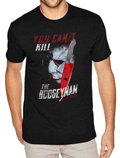 Discover Halloween Funny T Shirt, Michael Myers You Can't Kill The Boogeyman Unisex T-shirt