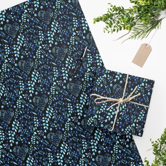 Discover Boho Floral Wrapping Paper