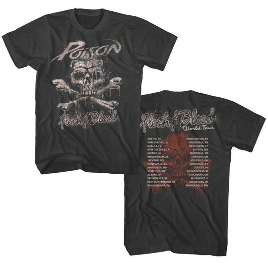 Discover Poison Men's T-Shirt | Flesh & Blood World Tour