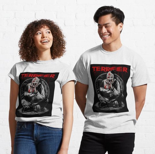 Discover Needed Gifts Terrifier Movie Horror Art The Clown Slasher Halloween T-Shirt