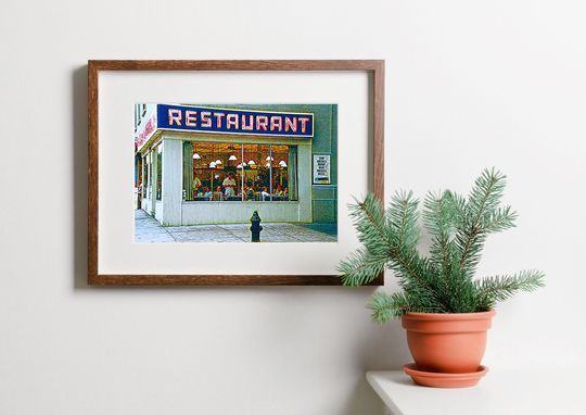 Discover Seinfeld - Restaurant poster