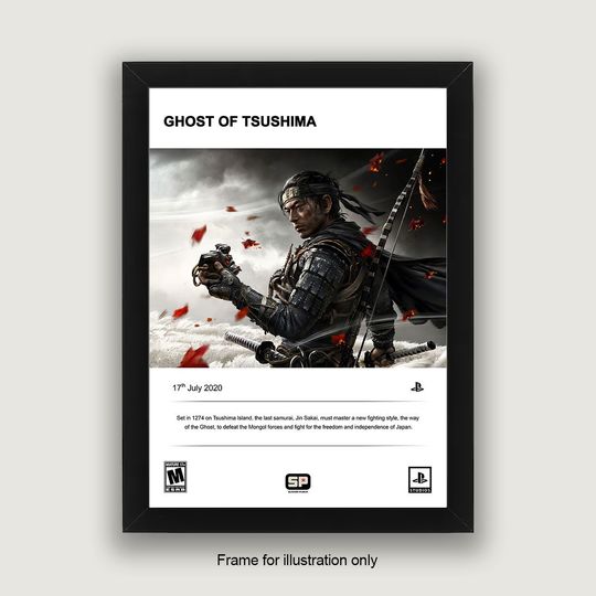 Discover Ghost of Tsushima Poster - Game Art