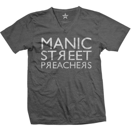 Discover Manic Street Preachers Unisex Tee: Reversed Logo