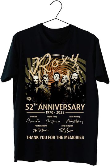 Discover Roxy Music 2022 Tour Rock Band Shirt