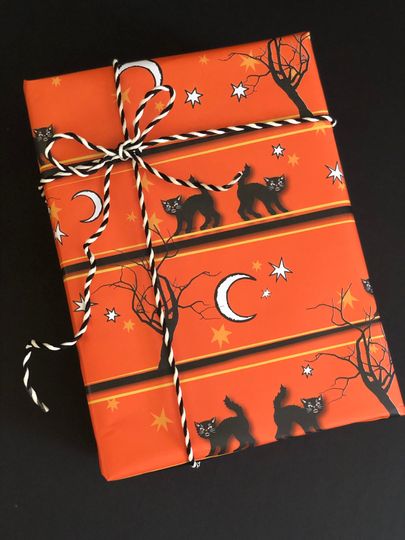 Discover Salems Halloween Wrapping Paper
