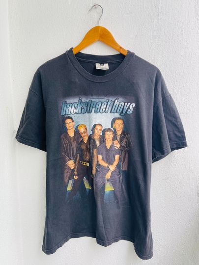 Discover Vintage Backstreet Boys : As Long As You Love Me 1998 Boy Band T-Shirt