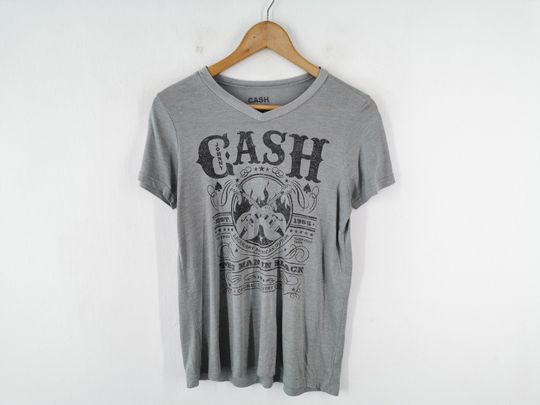 Discover Johnny Cash Shirt Vintage Cash The Man In Black T Shirt