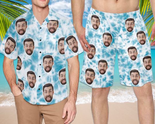 Discover Custom Hawaiian Button Down Shirt, Summer Shirt Gift