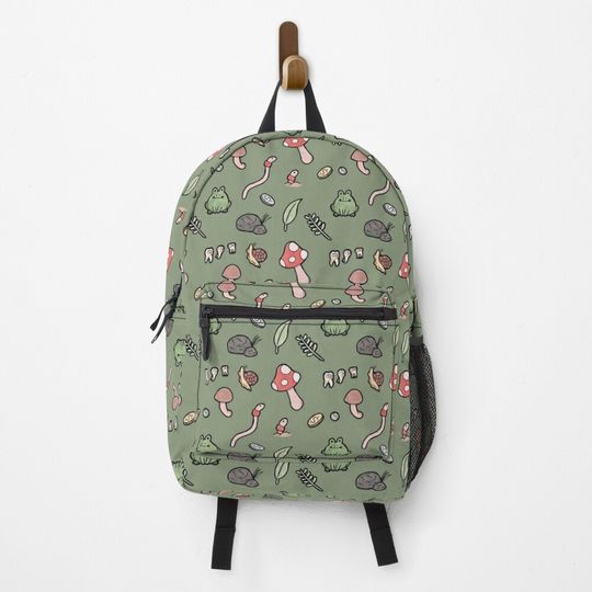 Discover Goblincore - Green Backpack