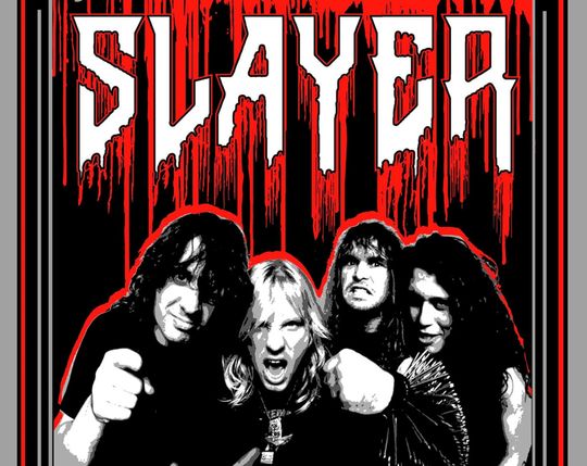 Discover Slayer Concert Poster