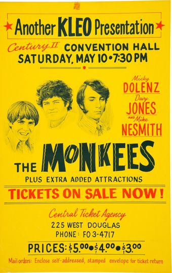 Discover The Monkees concert poster