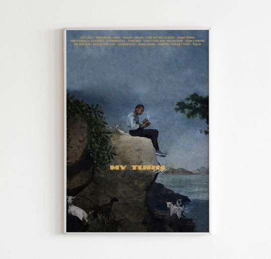 Discover Lil Baby My Turn Poster - Album Cover