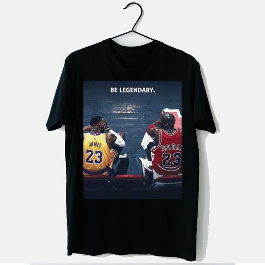 Discover LeBron James Shirt, Michael Jordan Shirt, 23 Legends shirt