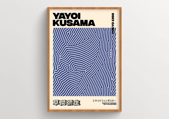 Discover Yayoi Kusama Poster