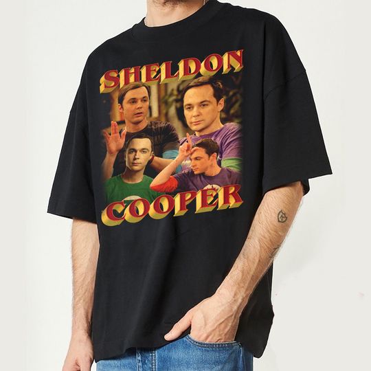 Discover Sheldon Cooper Vintage T Shirt