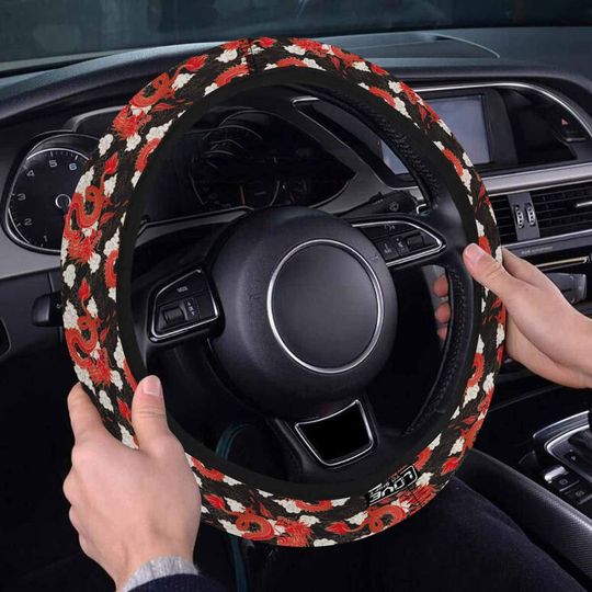 Discover Dragons and Clouds Wheel Cover For Car, Steering Wheel Cover