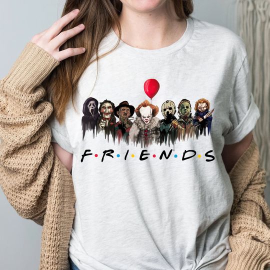 Discover FRIENDS Horror Movie Shirt