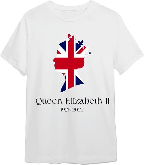 Discover Queen Elizabeth II 1926-2022 Great Britain R.I.P T-Shirt
