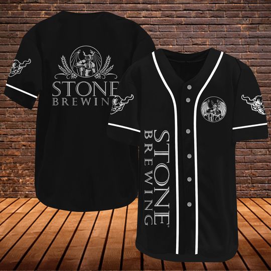 Discover Stone Brewing Baseball Jersey