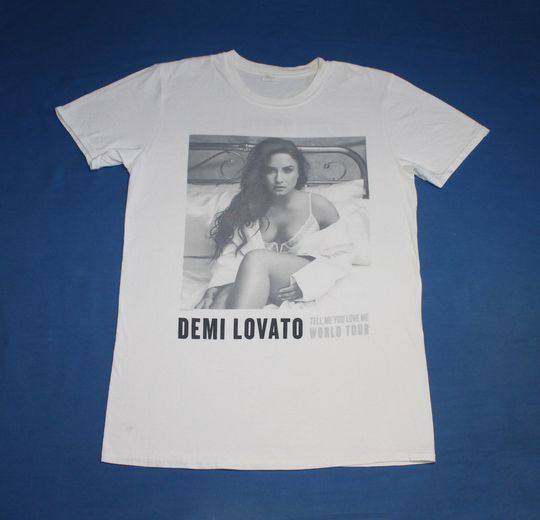 Discover Demi Lovato Shirt Tell Me You Love Me World Tour Shirt, Pop Rock T-shirt
