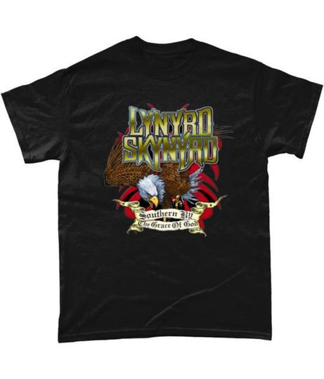 Discover Lynyrd Skynyrd Southern By The Grace of God T-Shirt