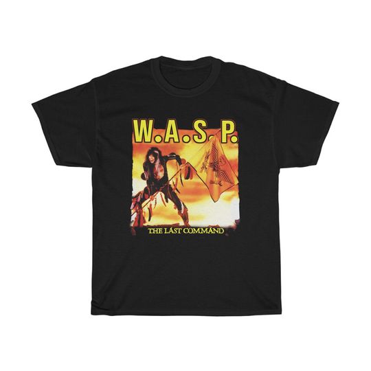 Discover W.A.S.P. Wasp 1985 The Last Command Shirt