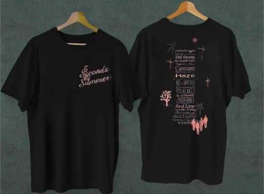 Discover 5 Seconds of Summer Album Shirt, 5Sos5 Album