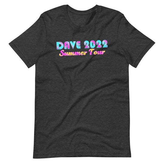 Discover Dave 2022 Tour Shirt