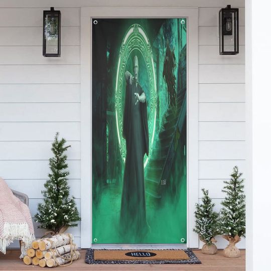 Discover Voldemort Halloween Door Cover