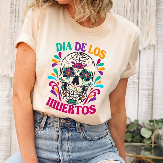 Discover Dia De Los Muertos Mexican Shirt