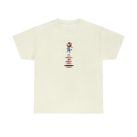 Discover Kan West Graduation T-shirt , The College Dropout