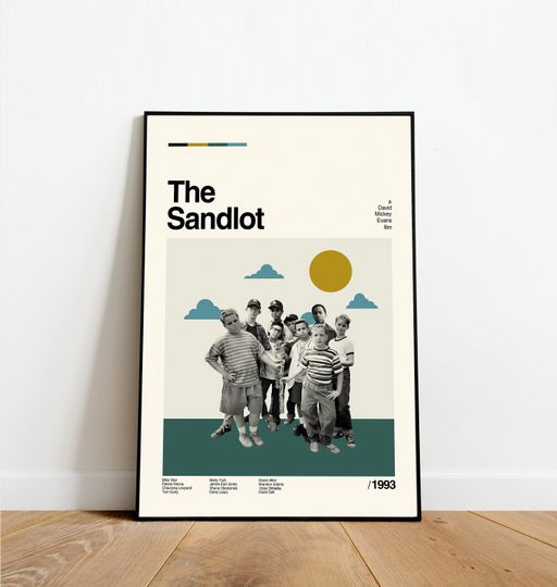 Discover The Sandlot Minimalist Poster