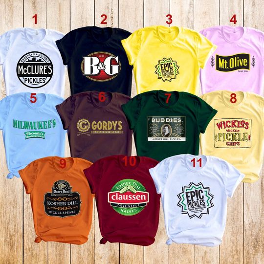 Discover Canned Pickles Group Shirts