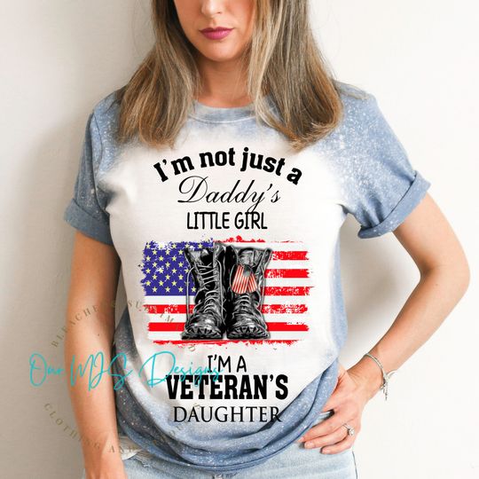 Discover Veterans Daughter Teeshirt - America 3D Shirt